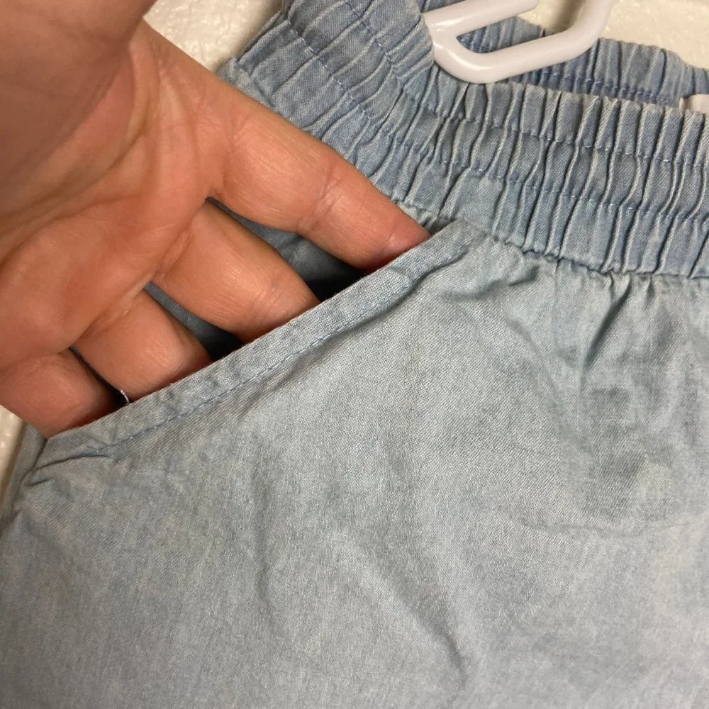 NEW Cotton On Kids Lightweight Denim Shorts Size 6